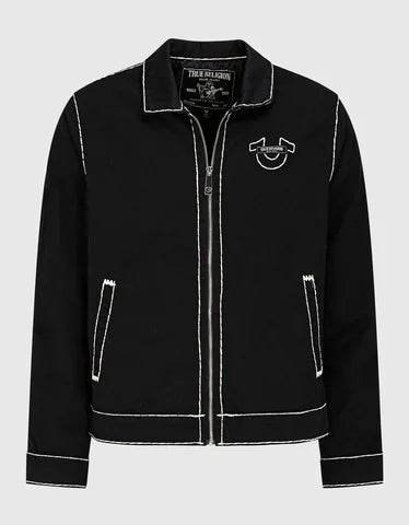 Retro Y2k Denim Leather Jacket Thickening Men Clothing