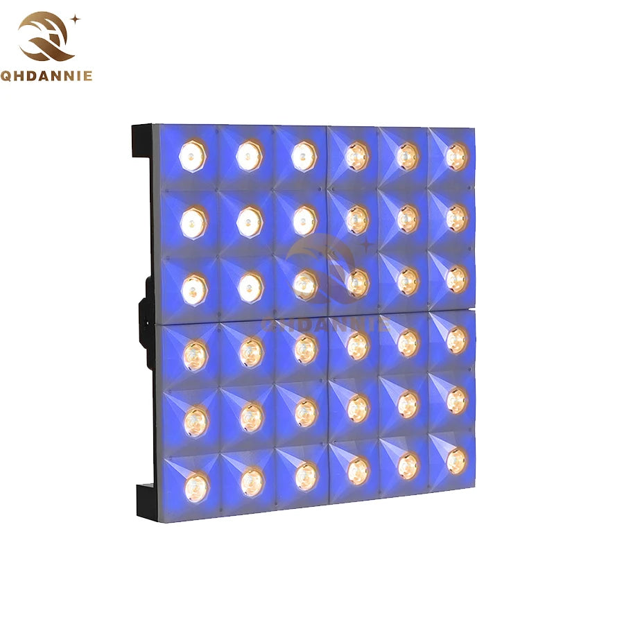 LED 36x3W RGB Blinder Matrix Beam DMX512 Stage Effect Light With Flightcase  For DJ Disco Party Dance Floor Clubs And Wedding