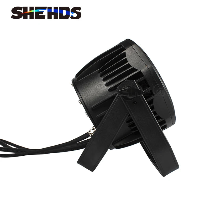 SHEHDS Waterproof LED Par7x18W 6in1 RGBWA+UV Light Outdoor IP65 DMX Effect Stage Professional DJ
