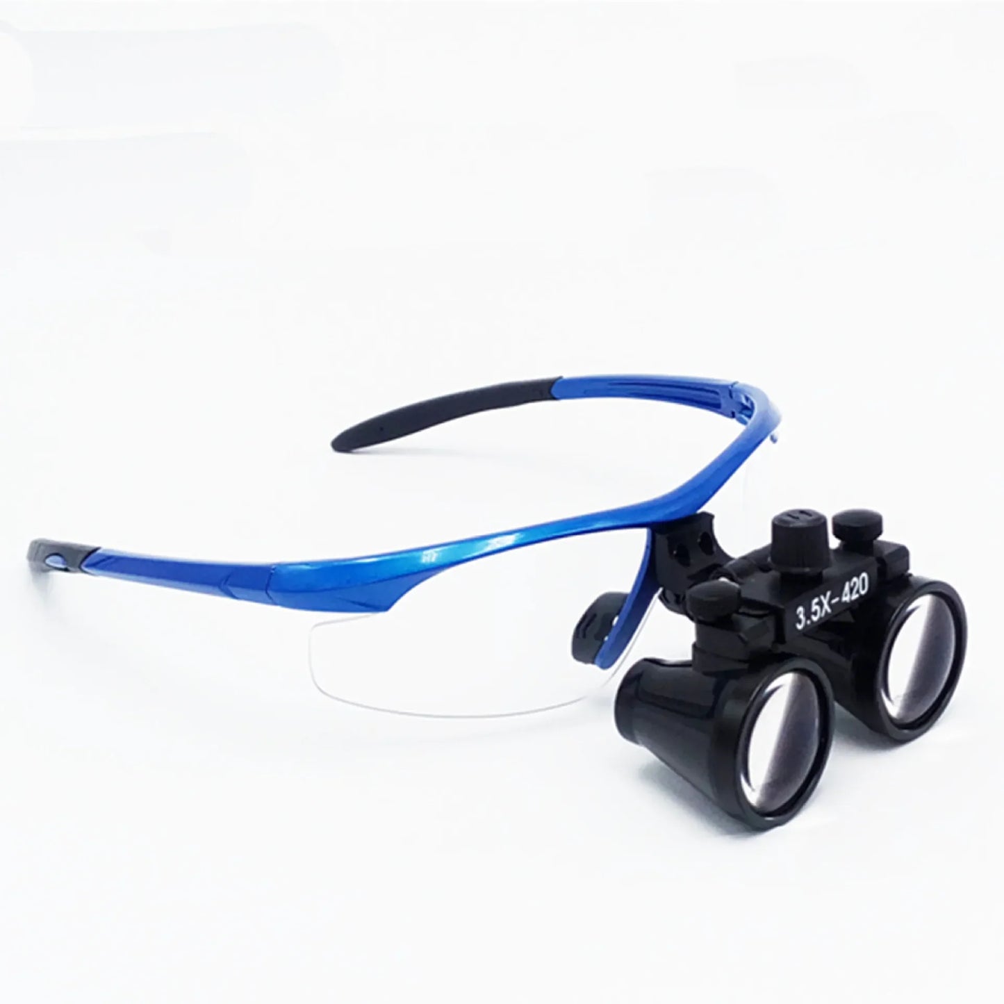 Dental Loupes With Light Professional Magnifying Glasses for Precision Work 2.5X/3.5X 420 Mm Led Head Magnifier Surgical Focus
