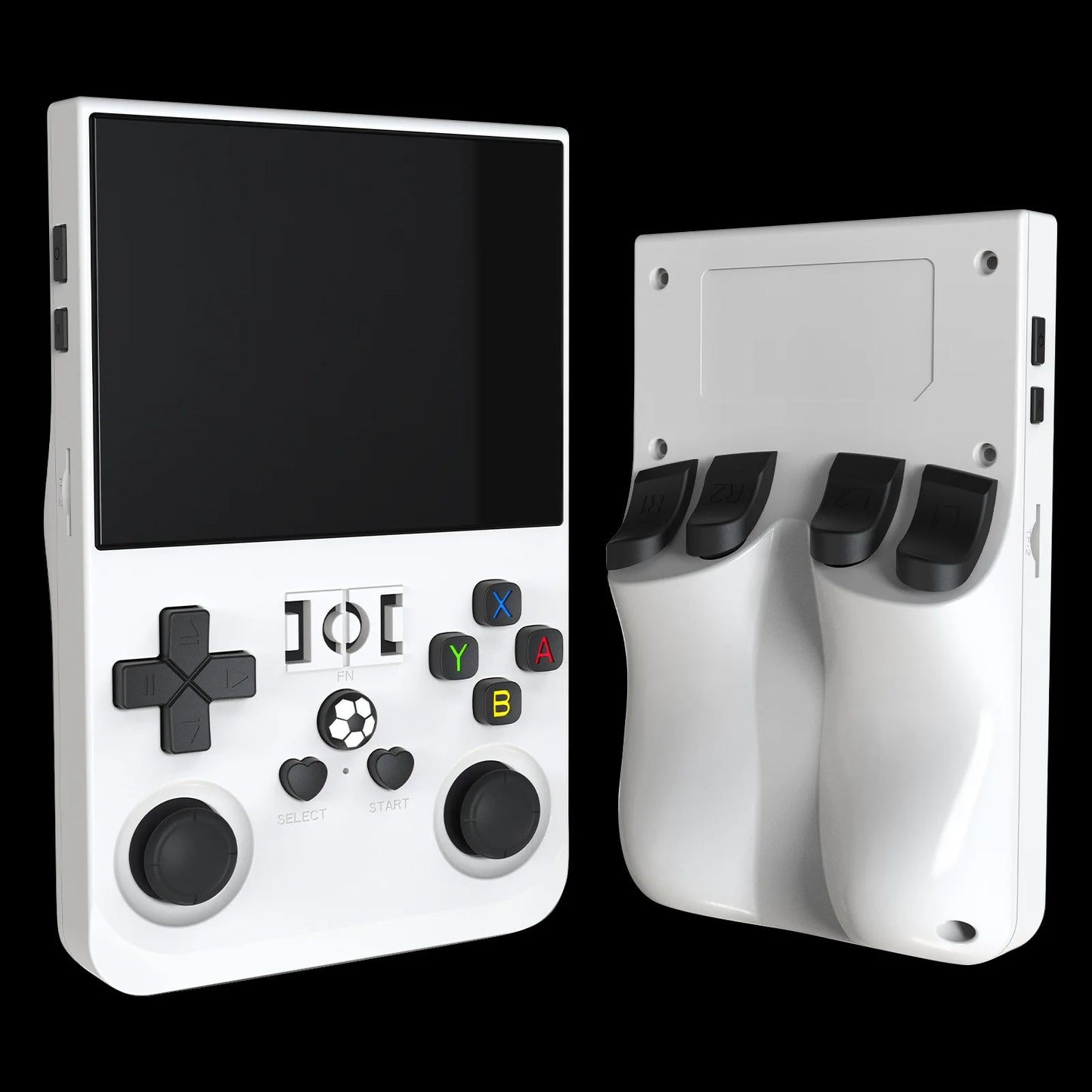 R36S RPO Retro 128G Handheld Game Console Linux System 3.5 Inch IPS Screen Portable Pocket Video Player 64GB 128GB Games