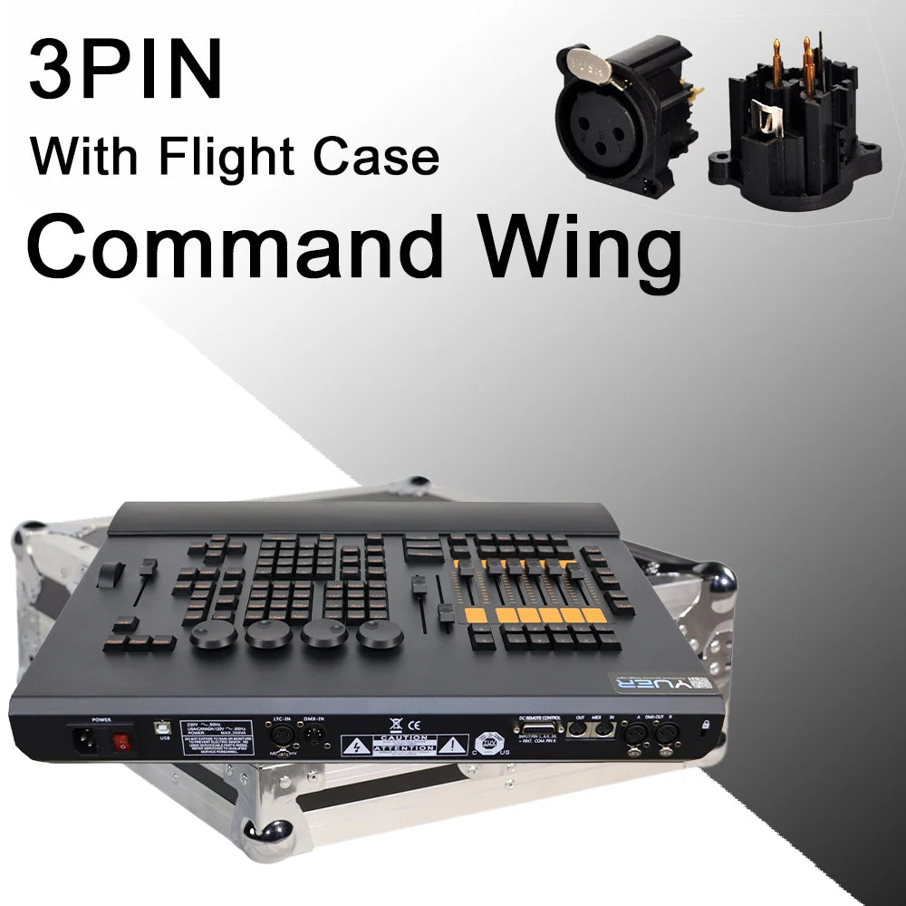 New Version Command Wing Fader Wing Controller M.a II 2048 Parameters Stage Lighting Console DMX Control DJ Moving Head Lights
