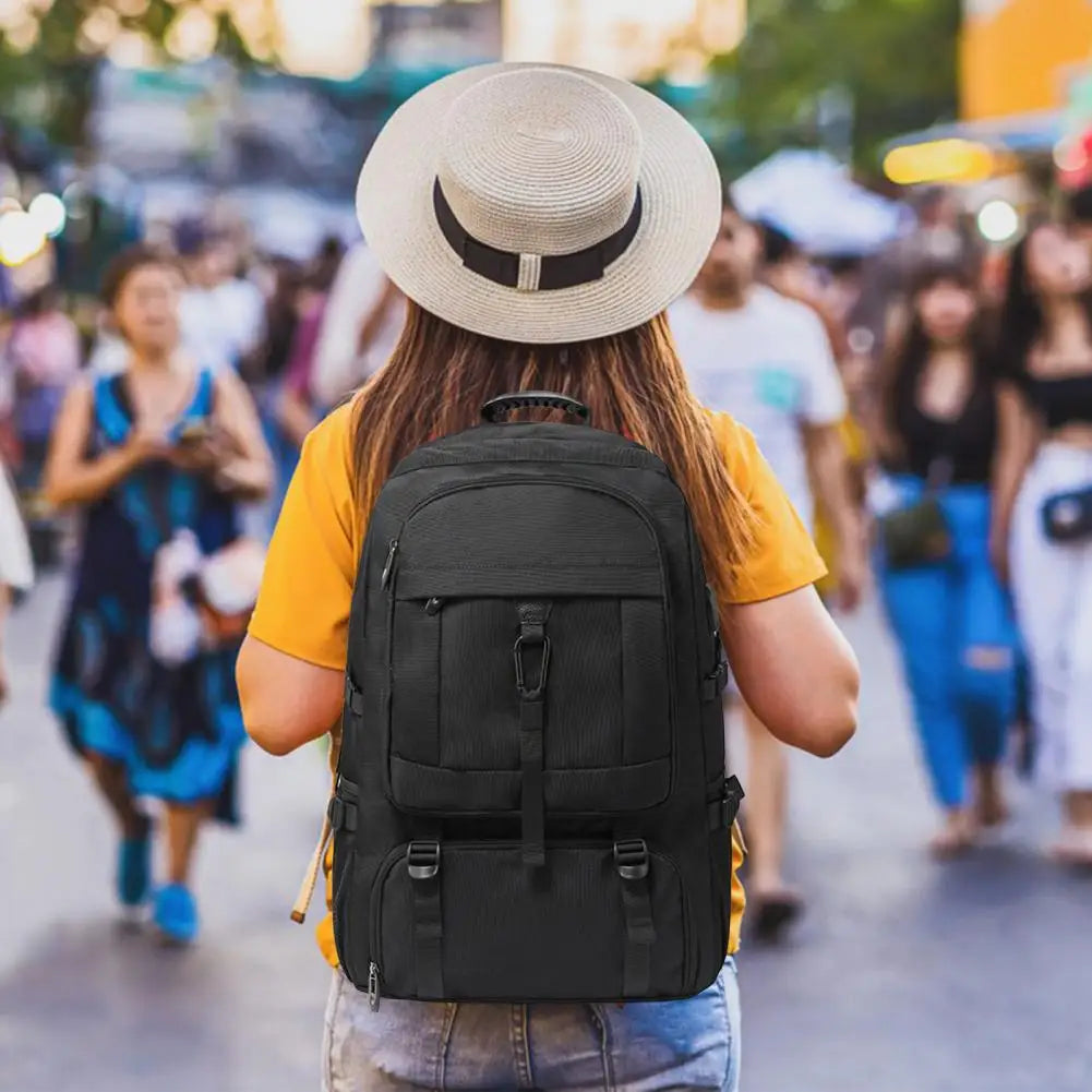 Travel Backpack Capacity Waterproof Backpack with Usb Charging Port for Hiking Business Adjustable Shoulder Strap College