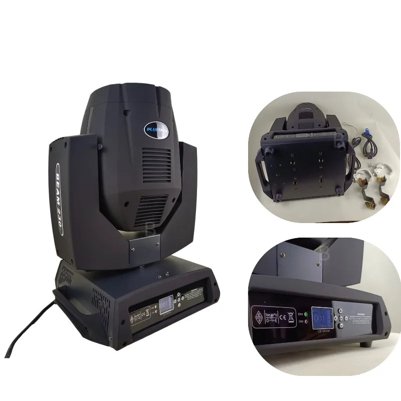 0Tax 1-12PCS Lyre Sharpy Led Beam 230W 7R Moving Head Light Case For Disco Party DJ Stage DMX512 Prism Beam 7R 230W Stage Lamp