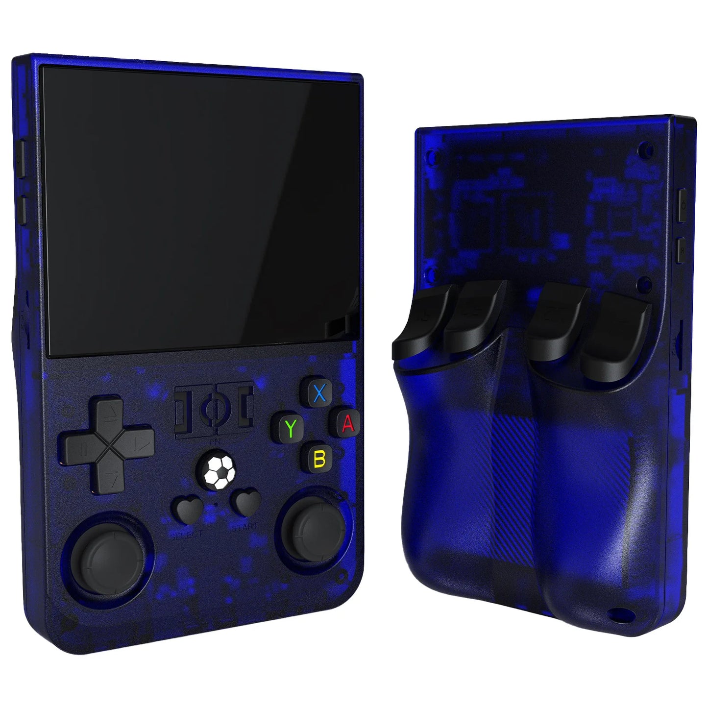 R36S RPO Retro 128G Handheld Game Console Linux System 3.5 Inch IPS Screen Portable Pocket Video Player 64GB 128GB Games