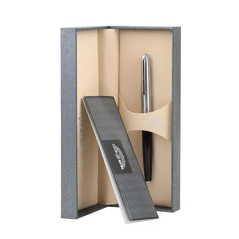 Hero 100 Classic Fountain Pen 14K Gold 0.5mm Nib Authentic Quality Smooth Writing Ink Pen School Office Supplies School Gift Pen