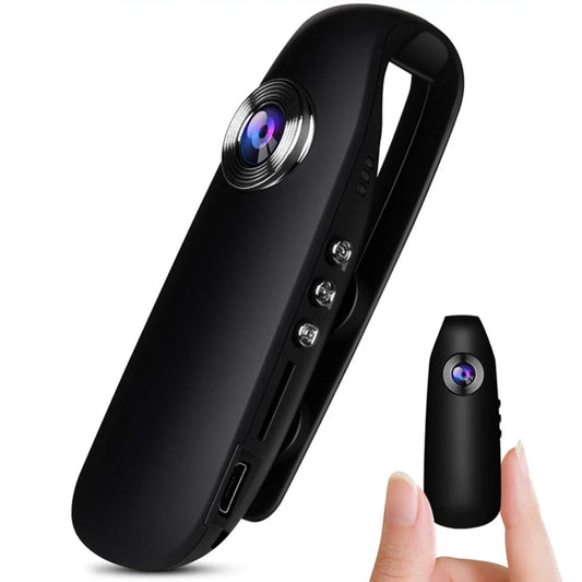 Mini Camera Video Audio Recording Police Body Camera Motion Activate Portable Law Enforcement Recorder Loop Recording High Speed