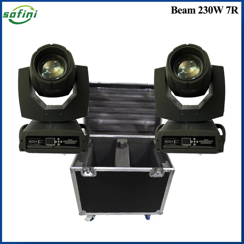 Lyre Beam 230W 7R Moving Head Stage Light Sharpy Gobo Dj Lights With 16Chs Dmx Control Good For Disco Bar Show