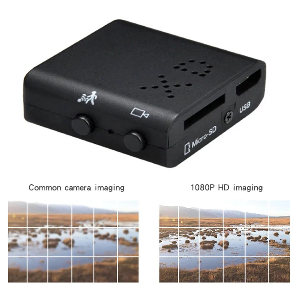 Mini Camera 1920x1080P Home Security Camcorder Infrared Night Vision Motion Detection Support TF Card Up To 32G Micro Cam