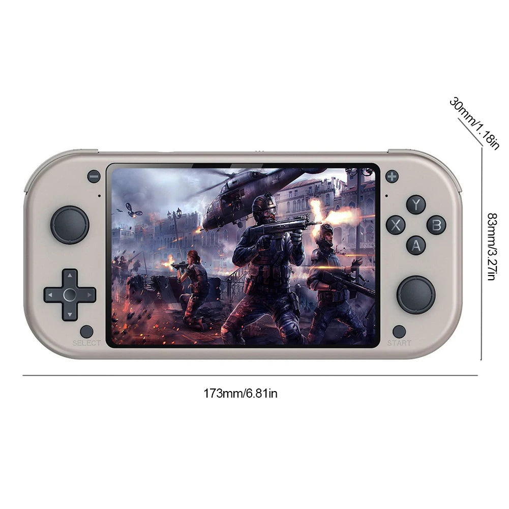 M17 Retro Game Portable Game Console 4.3 Inch 480*272 LCD Screen Mini Handheld Video Game Console Emuelec 25 Emulators