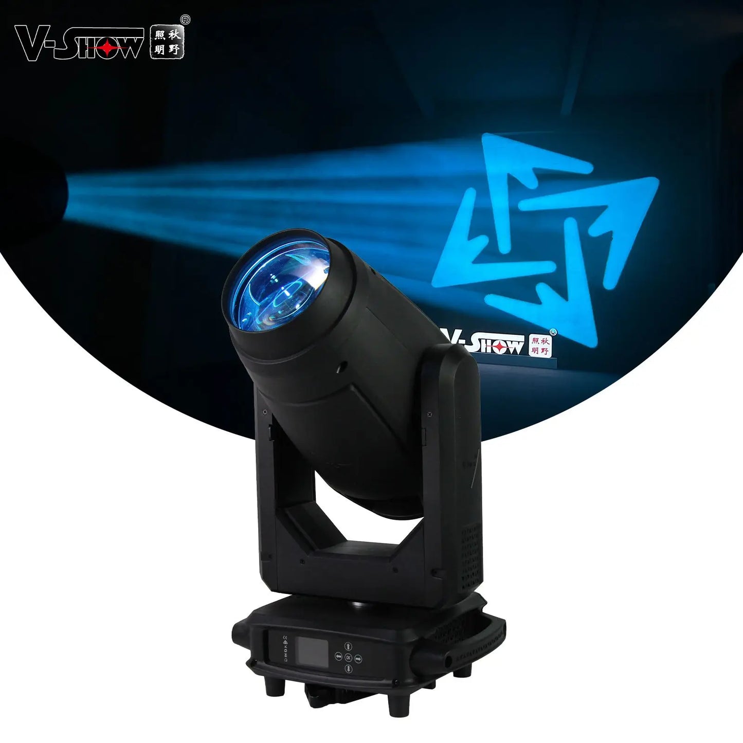VSHOW S712  Led Module 450W With Folding Clamps Beam Wash Spot BSW Hybrid 3in1 With Zoom CMY CTO Moving Head Light