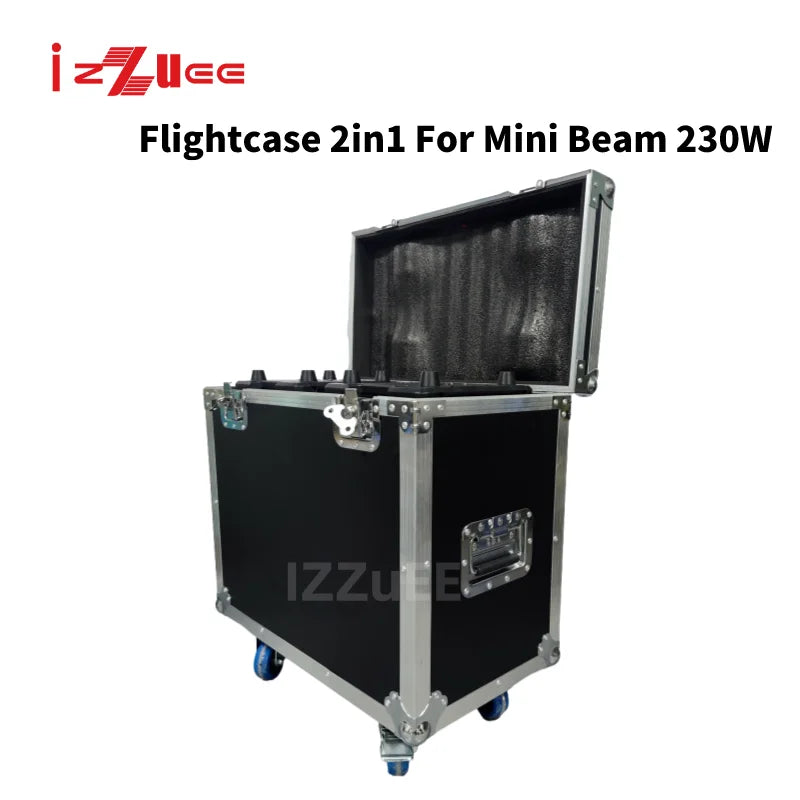 1-3PCS Flight Case 2 In 1 LED mini Beam 230W 7R for Disco KTV Party DJ Professional Stage Equipment Light Case Accessories