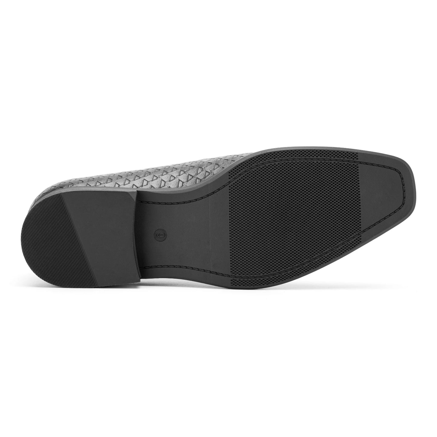 Meijiana Mens Leather Loafers Slip On Formal Dress Shoes