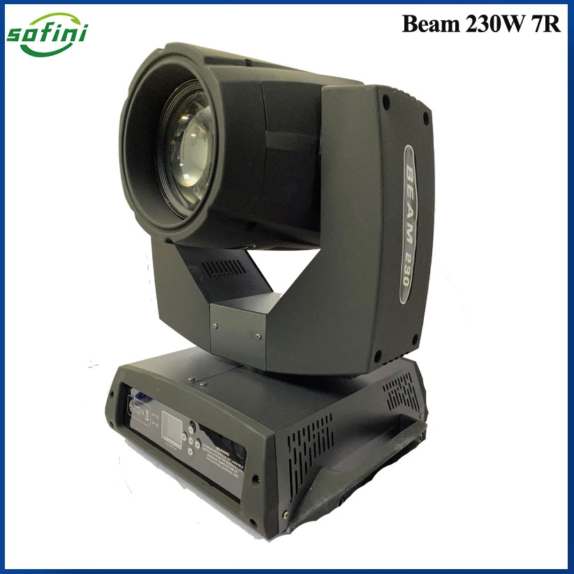 Lyre Beam 230W 7R Moving Head Stage Light Sharpy Gobo Dj Lights With 16Chs Dmx Control Good For Disco Bar Show