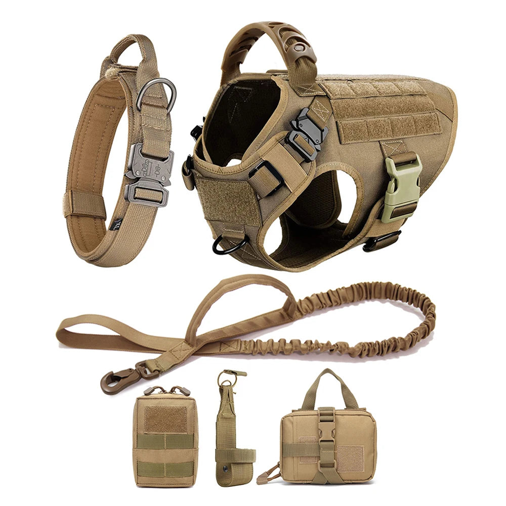 Large Dog Harness for German Shepherd Malinois Training Walking Pet Vest Dog Harnesses For Medium Large Dogs Accessories
