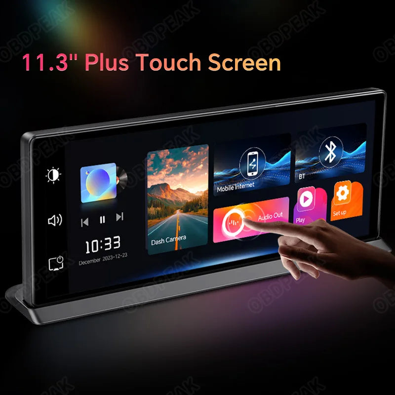 K2 Pro 11.3 Dash Cam 4K Car DVR Carplay Android Auto