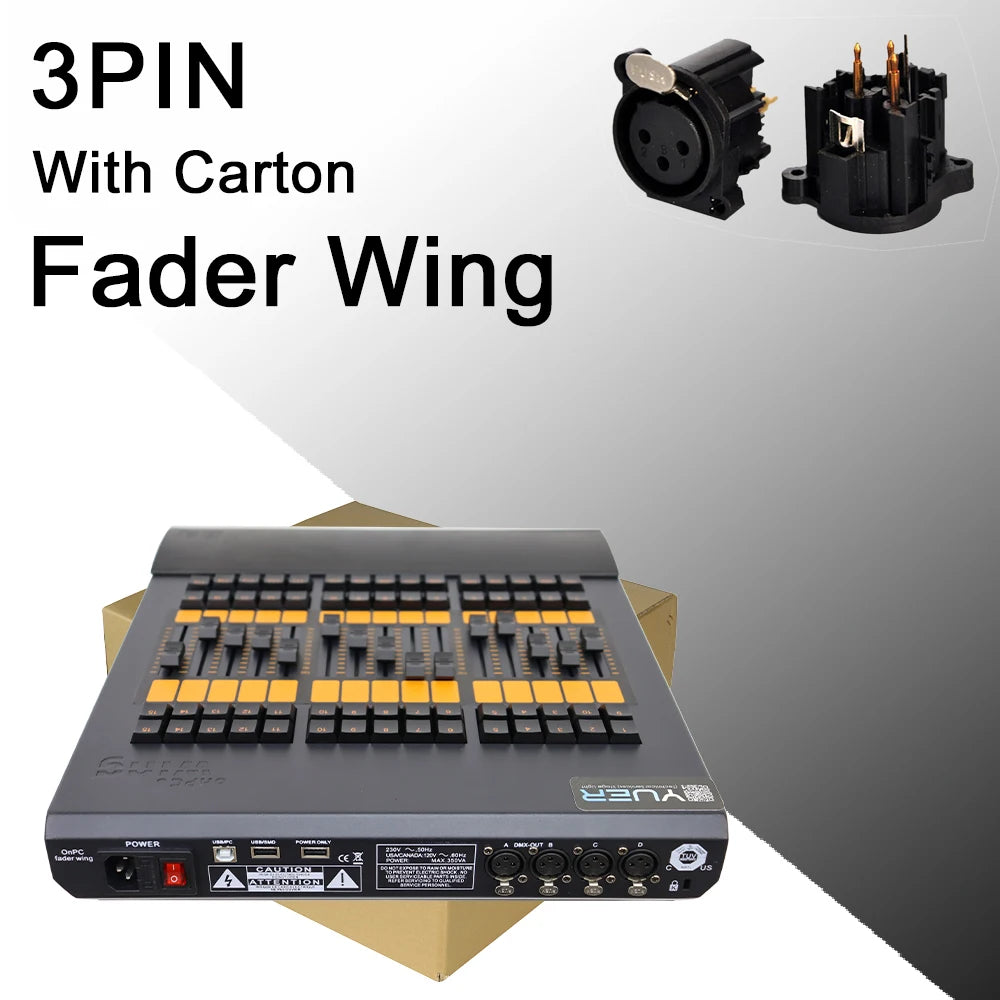 New Version Command Wing Fader Wing Controller M.a II 2048 Parameters Stage Lighting Console DMX Control DJ Moving Head Lights