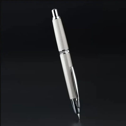 MOONMAN A1 AK1 Metal Press fountain pen Fish scale pattern design EF 0.4MM Nib writing ink pens school office supplies gifts pen