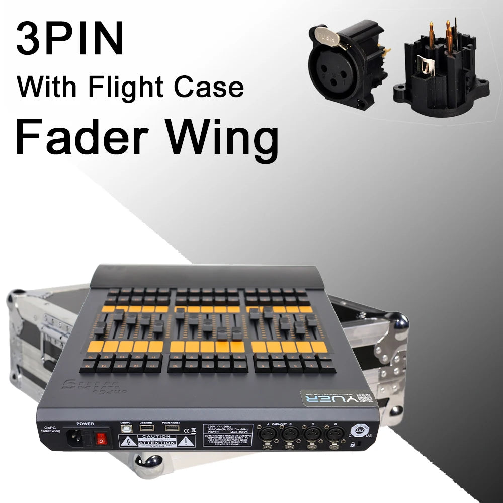New Version Command Wing Fader Wing Controller M.a II 2048 Parameters Stage Lighting Console DMX Control DJ Moving Head Lights