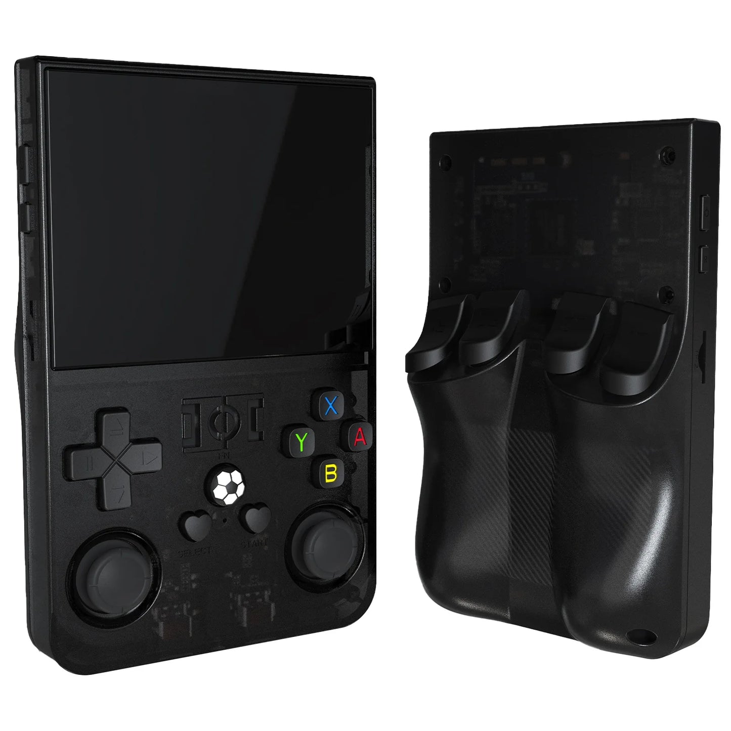 R36S RPO Retro 128G Handheld Game Console Linux System 3.5 Inch IPS Screen Portable Pocket Video Player 64GB 128GB Games