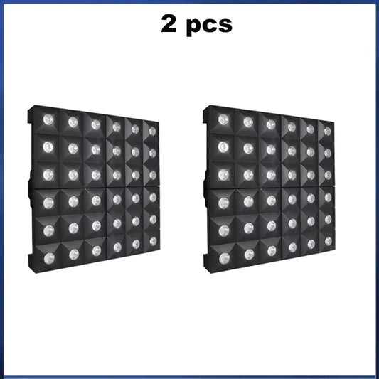 LED 36x3W RGB Blinder Matrix Beam DMX512 Stage Effect Light With Flightcase  For DJ Disco Party Dance Floor Clubs And Wedding