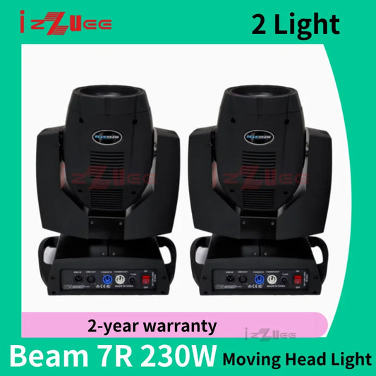 230W 7R Moving Head Light Beam DMX512 Professional Stage Light for DJ Disco Bar Party 24 Prism LED Rainbow Effect Light ﻿