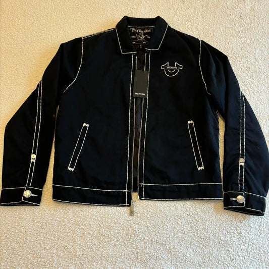 Retro Y2k Denim Leather Jacket Thickening Men Clothing