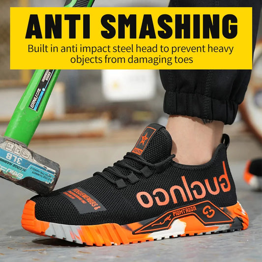 Department Name Anti Smash Safety Shoes Soft Sole Protection