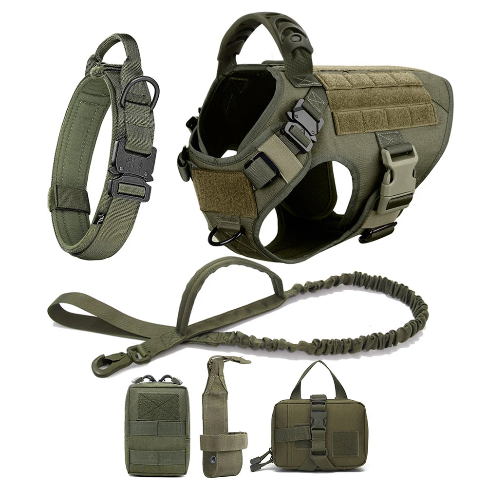Large Dog Harness for German Shepherd Malinois Training Walking Pet Vest Dog Harnesses For Medium Large Dogs Accessories