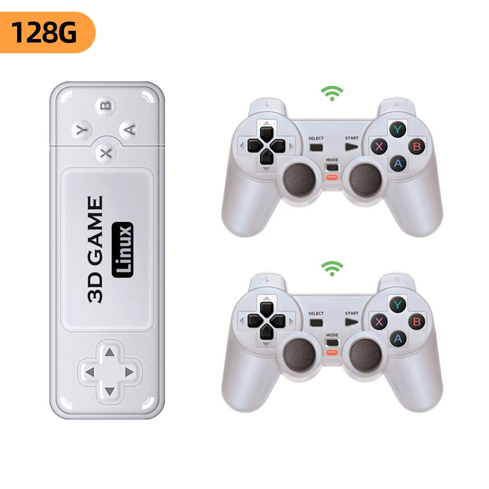 Y6 2.4G Wireless Game TV Stick Retro PS1 Portable Console