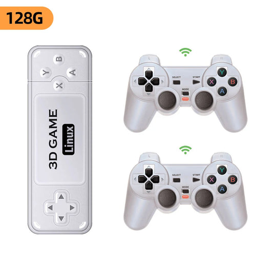 Y6 2.4G Wireless Game TV Stick Retro PS1 Portable Console