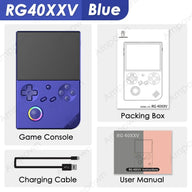 Anbernic RG40XXV Handheld Game Console 4-inch IPS Screen Retro Gaming Portable Console with Video Output, RGB Joystick Lighting, Streaming, and E-book Reader
