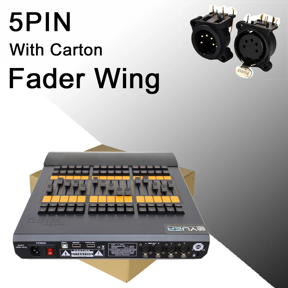 New Version Command Wing Fader Wing Controller M.a II 2048 Parameters Stage Lighting Console DMX Control DJ Moving Head Lights