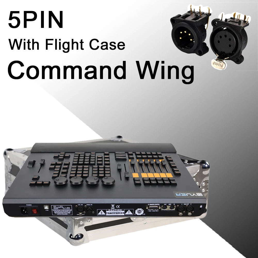 New Version Command Wing Fader Wing Controller M.a II 2048 Parameters Stage Lighting Console DMX Control DJ Moving Head Lights