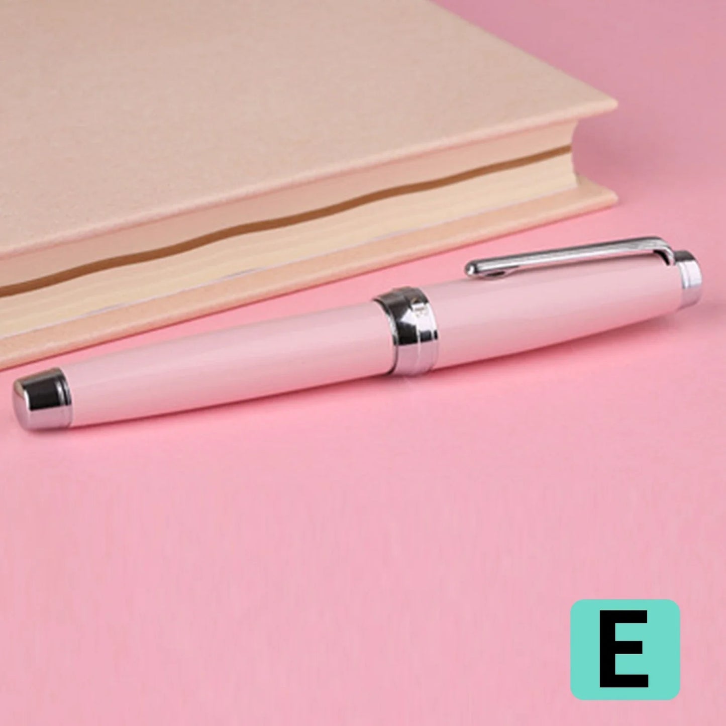 New Moon 3 Metal Fountain Pen molandi Color Korean Students' Writing Practice ink Pens office school supplies exquisite gift pen