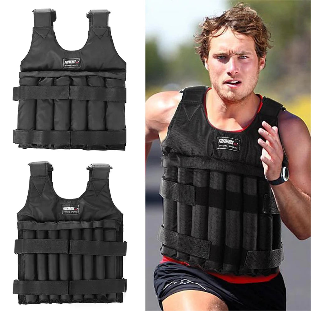Loading Weight Vest Jacket with Sand
