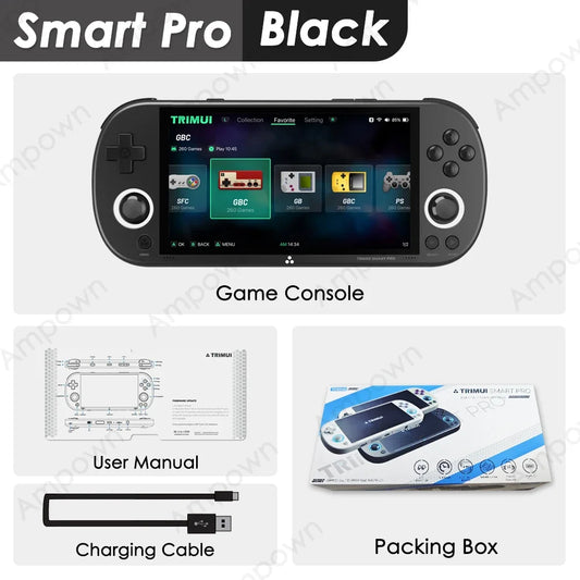 Trimui Smart Pro Handheld Game Console with 4.96 IPS Screen