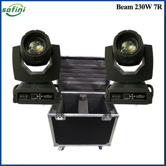 Lyre Beam 230W 7R Moving Head Stage Light Sharpy Gobo  Dj Lights With 16Chs Dmx Control Good For Disco Bar Show