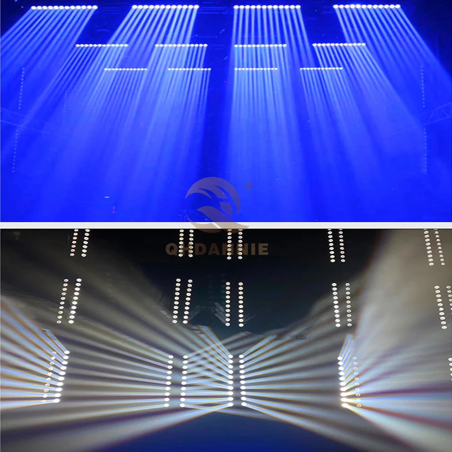 LED 10x40W RGBW 4in1 Beam  Moving Head  Light With Flightcase DMX512 DJ Projector Lights For Bar Party KTV Christmas Effect Lamp