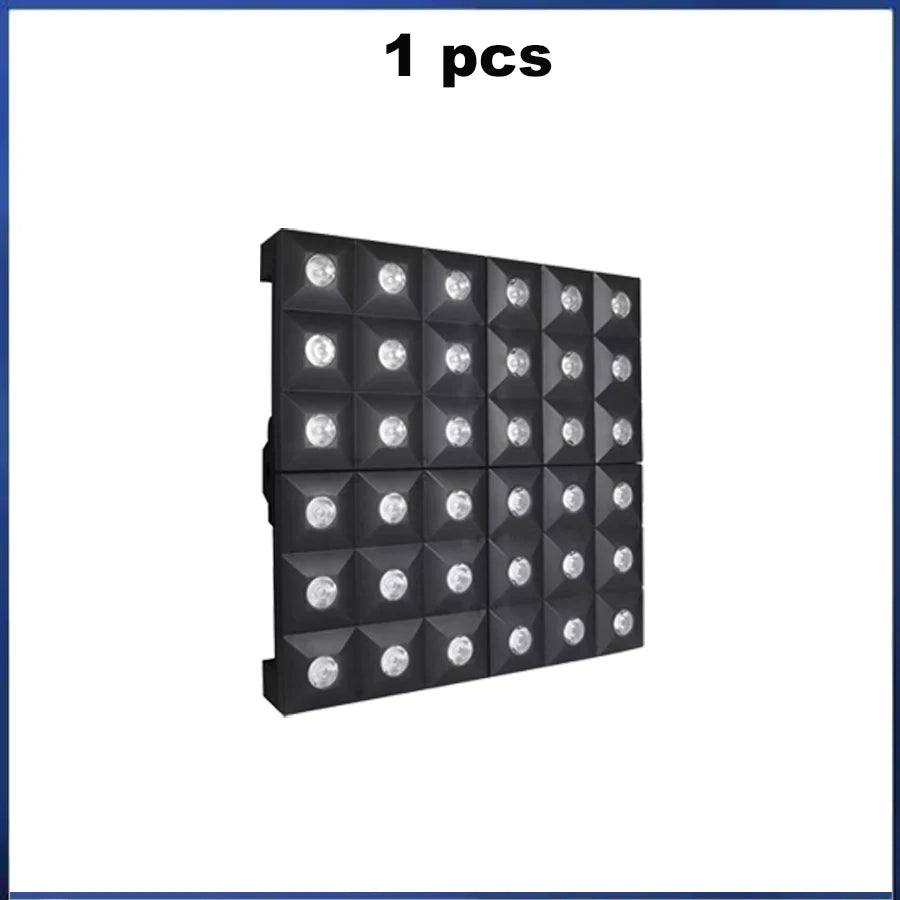 LED 36x3W RGB Blinder Matrix Beam DMX512 Stage Effect Light With Flightcase  For DJ Disco Party Dance Floor Clubs And Wedding
