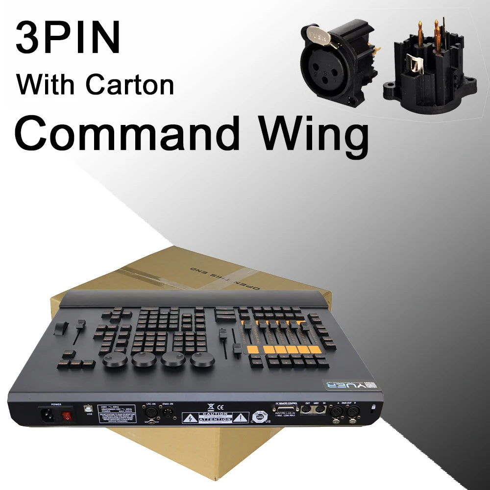 New Version Command Wing Fader Wing Controller M.a II 2048 Parameters Stage Lighting Console DMX Control DJ Moving Head Lights